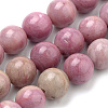 Natural Rhodonite Beads Strands G-S259-08-12mm-1