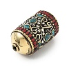Handmade Tibetan Style Beads KK-Z157-05AG-02-2