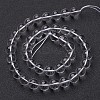 Synthetic Quartz Crystal Beads Strands X-GSR14mmA039-1-4