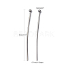 304 Stainless Steel Ball Head pins STAS-M010-35mm-01-5