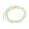 Natural Prehnite Beads Strands G-E411-25-2mm-2
