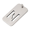 304 Stainless Steel Pendants LS-STAS-M115-01P-N-2