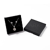 Paper with Sponge Mat Necklace Boxes LS-OBOX-G018-01B-02-1