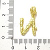 Rack Plating Brass Micro Pave Cubic Zirconia European Dangle Charms KK-L210-015G-N-3