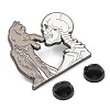 Halloween Alloy Enamel Pin Brooch JEWB-S013-09-3