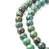 Natural HuBei Turquoise Beads GSR8mmC111-5
