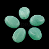 Oval Imitation Gemstone Acrylic Beads OACR-R052-24-1