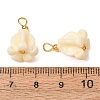 Dyed Synthetic Coral Pendants GG-CBAC295-01G-01-2