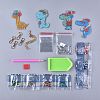 DIY Diamond Painting Keychain Kits DIY-F054-16-3