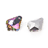 Faceted Glass Pendants GLAA-F068-C28-01-2