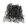 100Pcs Polyester Cord Mobile Straps MOBA-FS0001-02F-1