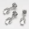 Alloy European Dangle Charms PALLOY-P123-01AS-2