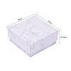 Square Kraft Cardboard Jewelry Boxes AJEW-CJ0001-19-3