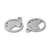 Non-Tarnish 304 Stainless Steel Charms STAS-Q303-05P-2