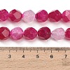 Natural Agate(Dyed & Heated) Beads Strands G-K425-B07-01-4