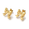 304 Stainless Steel Stud Earrings for Women EJEW-F337-01G-03-1