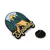 Outdoor Camping Theme Enamel Pins JEWB-F030-01-3