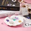 Spinning Fidget Ring & Butterfly & Shell & Flower & Starfish & Paw Print Silicone Molds Kit BY-TAC0003-08-8