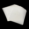 Rectangle Opp Plastic Sheets for Enamel Crafts X-OPC-R012-220-1