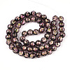 Handmade Foil Glass Beads Strands FOIL-N029-05A-2