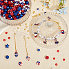 SUPERFINDINGS DIY Independence Day Jewelry Making Kit DIY-FH0005-49-5