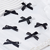 10Pcs Bowknot Polyester Alligator Hair Clips AJEW-LP0008-08B-3