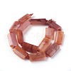 Natural Red Agate Beads Strands G-F595-F04-2