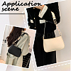 2Pcs 2 Colors Alloy Enamel Purse Strap Extenders PURS-BBC0001-07B-5