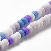 Handmade Frosted Porcelain Beads PORC-E017-01B-1