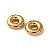 304 Stainless Steel European Beads STAS-D383-01B-G-2
