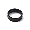 201 Stainless Steel Grooved Finger Ring Settings STAS-WH0027-27B-EB-2