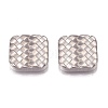 Tarnish Resistant 304 Stainless Steel Cabochons STAS-H109-01P-1