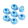 Opaque Acrylic European Beads OACR-E033-19D-1