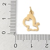 304 Stainless Steel Pendants STAS-L279-001G-07-3