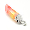 Natural Quartz Crystal Pointed Pendants G-S265-05C-2