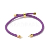 Adjustable Polyester Cord Bracelet Making MAK-C001-01-2
