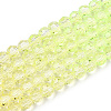 Transparent Glass Beads Strands X-GLAA-E036-07Z-03-2