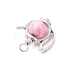 Handmade Polymer Clay Pendants PALLOY-JF04074-5