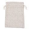 Cotton Cloth Packing Pouches Drawstring Bags ABAG-R011-13X18-01-1