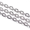 Lead Free & Nickel Free Iron Textured Cable Chains CHT104Y-NF-1