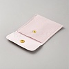 Square PU Leather Jewelry Packaging Bags with Snap Button ABAG-WH0100-08A-2