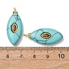 Dyed Synthetic Turquoise Pendants GG-CBAA798-04G-02-2
