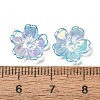 UV Plating Opaque Acrylic Beads AC-CBA99FE-05-4