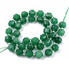 Natural Chalcedony Beads Strands G-R482-17-10mm-2