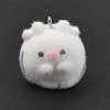 Flocky Resin Pendants FIND-A061-02H-2