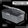 Plastic Bead Containers with Hinged Lid AJEW-WH0479-88B-2