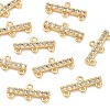 SHEGRACE Brass Micro Pave Pave Cubic Zirconia Chandelier Components Links XGRQ3D792-498G-1
