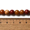 Dyed Natural Malaysia Jade Beads Strands G-G021-02B-23-3