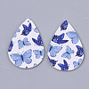 PU Leather Big Pendants LS-X-FIND-R072-10-C09-1