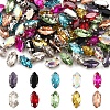 80Pcs 10 Colors Sew on Rhinestone RGLA-FS0001-18-1